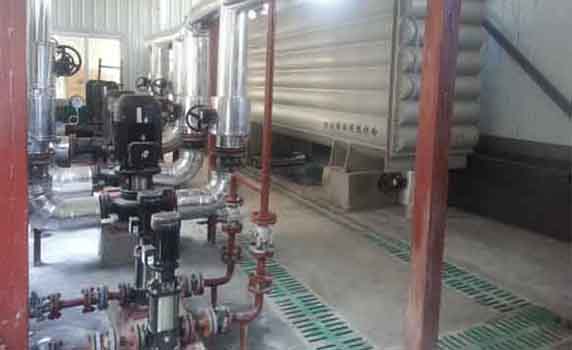 淄博市高新區(qū)污水源熱泵站工程  福澤花園小區(qū)供熱工程由污水源熱泵站供熱，供暖面積3萬(wàn)平方米。.jpg